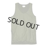 yotsuba - Long mesh tank top [Khaki]