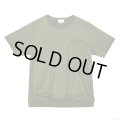 yotsuba - Short sleeve mesh tops [Khaki]