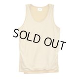 yotsuba - Long mesh tank top [Beige]