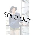 Used - Navy カットオフスウェット