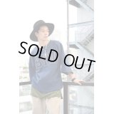Used - Navy カットオフスウェット