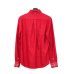 画像5: ETHOS - Red 刺繍入りネルシャツ