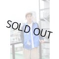 ink - Blue / Navy リメイクコーチジャケット