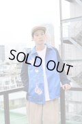 ink - Blue / Navy リメイクコーチジャケット