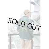 Krooked(MarkGonzales) - Green プリントコーチジャケット
