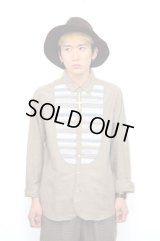 COSMIC WONDER Light Source - Beige 切替シャツ