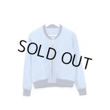 Used - Indigo MA-1風シャンブレーブルゾン