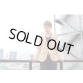 DISCOVERED - Beige 2Bメルトンジャケット