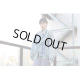 [30%OFF] Used - Indigo 中綿ウォッシュドデニムブルゾン