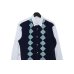 画像6: COMME des GARCONS SHIRT - Navy / White ニット切替シャツ