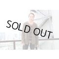Used - Khaki カットオフカーディガン