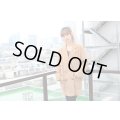 Miss Chloe - Beige シープレザーロングダブルジャケット