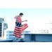 画像1: JUNYA WATANABE - Red / Navy 星条旗柄スカートセットアップ (1)