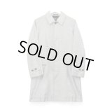 tricot COMME des GARCONS - Black / White 千鳥格子柄ステンカラーコート