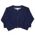 yotsuba - Nocollar Denim Jacket [Indigo]