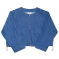 yotsuba - Nocollar Denim Jacket [Wash]