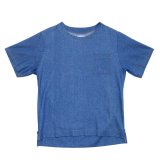 yotsuba - Shortsleeve Denim Tops [Wash]