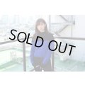 [30%OFF] Used - Black / Blue バイカラーハイネックニット