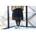 画像3: JUNYA WATANABE - Black / Brown チェック柄切り替えスカート