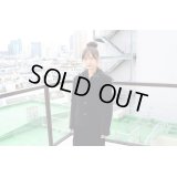 tricot COMME des GARCONS - Black フラワーデザインベロアジャケット