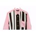 画像6: COMME des GARÇONS HOMME - Pink フロントストライプ切り替えシャツ