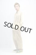 COMME des GAR?ONS HOMME PLUS - Yellow チェック柄工具プリントコットンシャツ
