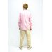 画像2: COMME des GARÇONS HOMME - Pink フロントストライプ切り替えシャツ (2)