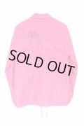 Supreme - Pink スフィンクスバックプリントコーチジャケット