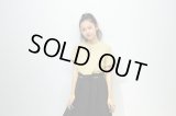 Used - Beige リボン付きレース編みニットソー