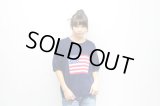 [30%OFF] Used - Navy 星条旗柄半袖コットンニット
