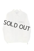 Mark Gonzales - White バックグラフィックコーチジャケット