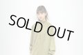 Used - Khaki コーデュロイ切り替えワイドワンピース