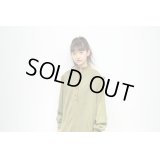 Used - Khaki コーデュロイ切り替えワイドワンピース