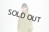 Used - Khaki コーデュロイ切り替えワイドワンピース