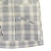 画像3: yotsuba - Cotton & Rayon Shadow Check Shirt [Gray]