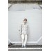 画像5: yotsuba - Cotton & Rayon Shadow Check Shirt [Gray]