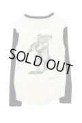 Supreme - White / Black Daniel Johnston プリントロングTシャツ