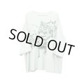 DIET BUTCHER SLIM SKIN - Gray プリントビッグTシャツ