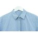 画像3: COMME des GARCONS Homme Plus - Blue ストライプ柄プリント入りリバーシブルシャツ (3)