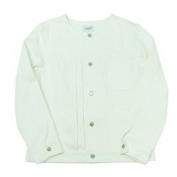 yotsuba - Nocollar Button Jaket [White]