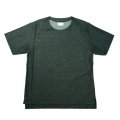 yotsuba - Shortsleeve Denim Tops [Black]