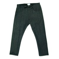 yotsuba - Cropped Denim Pants [Black]