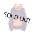 Supreme - Purple / Orange フリースプルオーバーパーカー