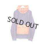 Supreme - Purple / Orange フリースプルオーバーパーカー