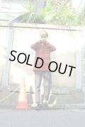 Supreme - Red チェック柄コットンニットカットソー