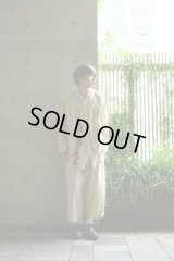 GANRYU - Beige コットンサルエルパンツセットアップ
