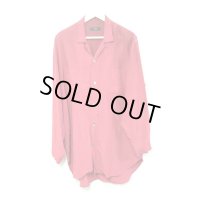Y's - Pink レーヨンビッグシャツ