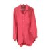 画像1: Y's - Pink レーヨンビッグシャツ (1)