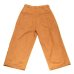 画像2: yotsuba - Fakesuede 4tuck Wide Pants [Orange] (2)