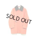 Yohji Yamamoto - Orange ワイドシルエットウールロングコート